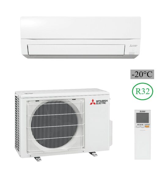 Gaisa kondicionieris-siltumsūknis Mitsubishi FT Zubadan 3.5/4.0kW, MSZ-FT35VGK + MUZ-FT35VGHZ 